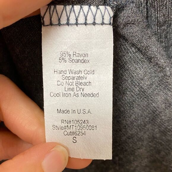 Bobeau Grey heather super soft open front trench coat‎ length cardigan - Picture 3 of 6